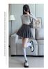 Women's Summer High-Waisted Pleated A-Line Skirt - Slimming, College Style, Anti-Exposure