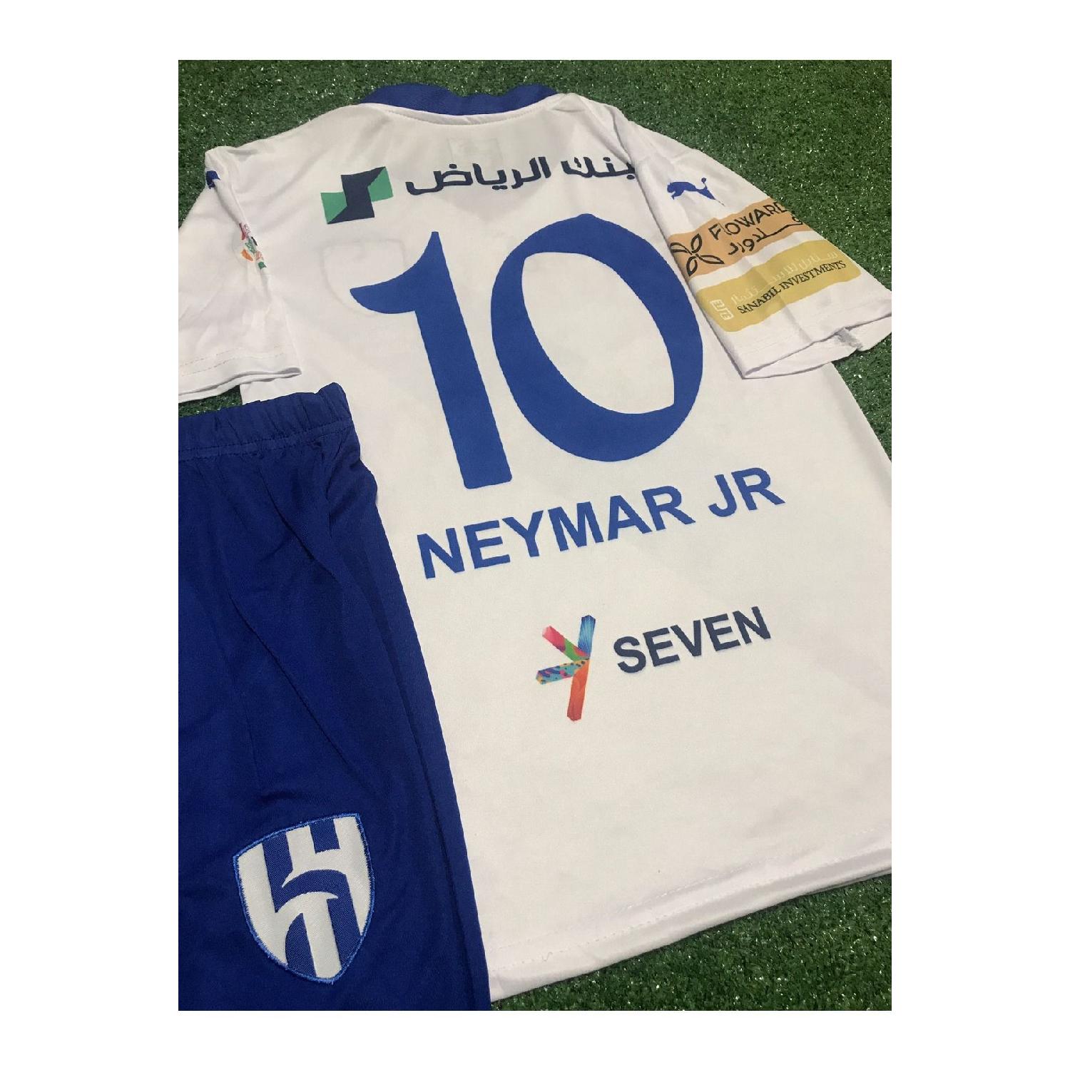 

Аль Хилал 2023/24, новый сезон, домашняя майка Неймара-младшего, детская майка