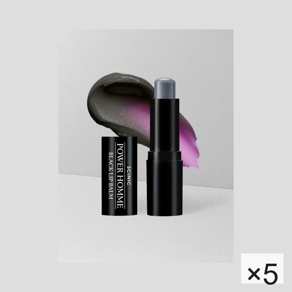 Scinic Power Homme Black Lip Balm 4g (3 Options)