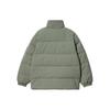 Carhartt WIP Solid Color Zip Stand Collar Drop Shoulder Cotton Jacket Men jackets Green I029450-0FY