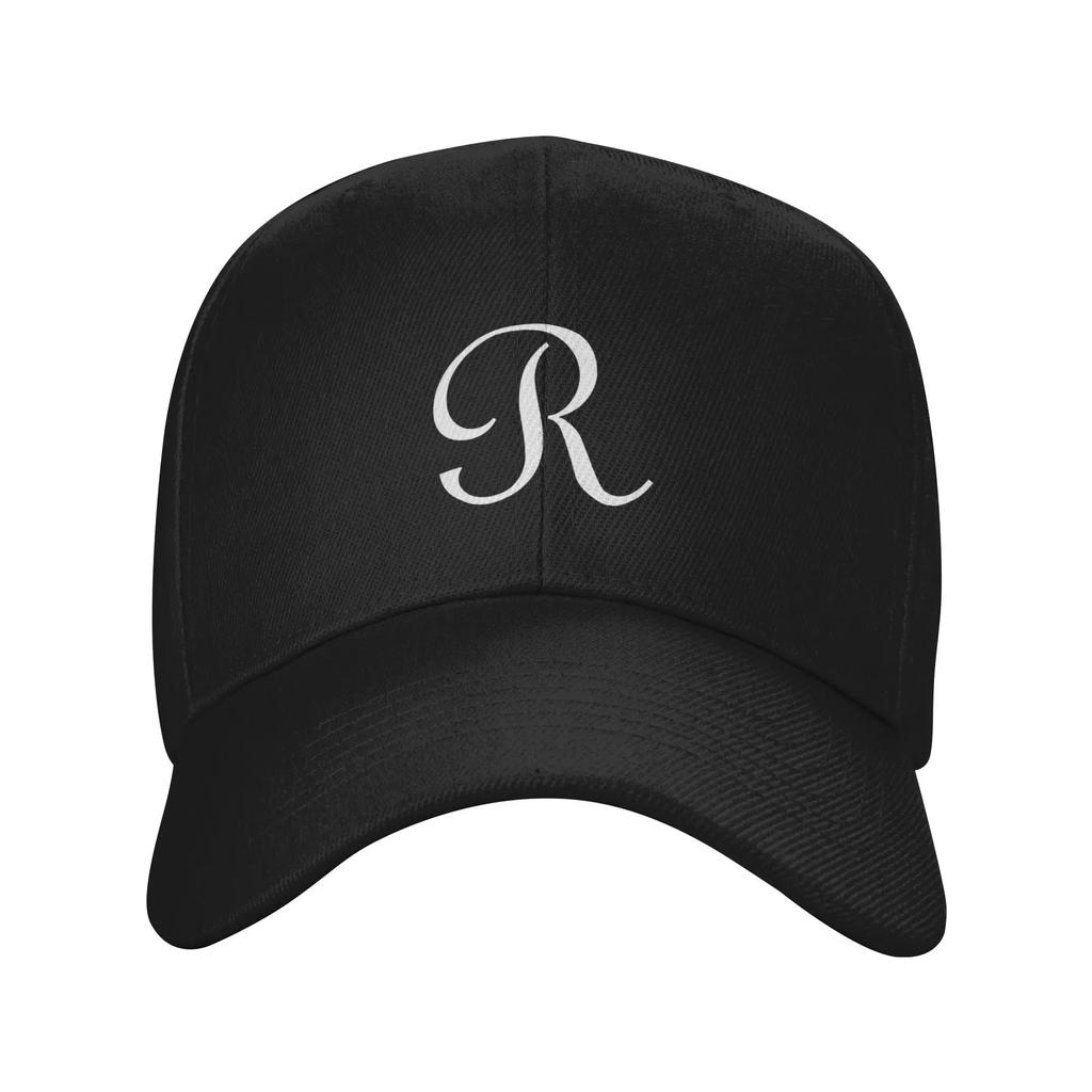 Letter R Baseball Cap Fashion Unisex Women Trucker Hat Sun Visor Design Running Hippie Snapback Cap Birthday Present