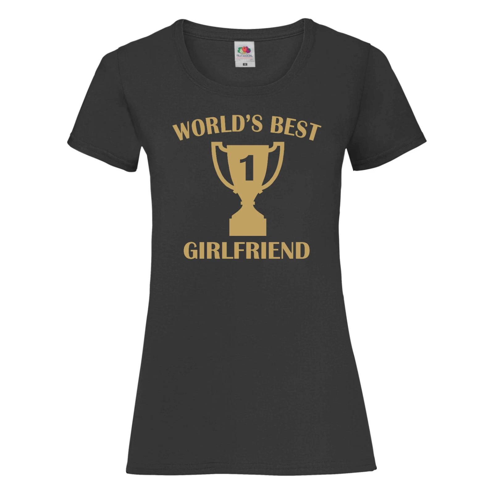 

World s Best Girlfriend tShirt - Valentines Day Gift for Girlfriend - Birthday XL