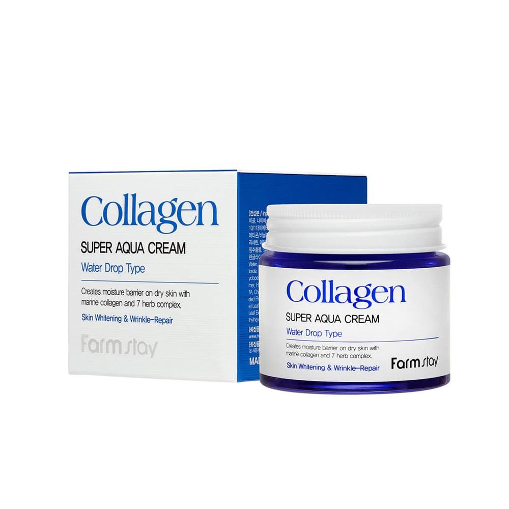 FARMSTAY Collagen Water Drop 80 ml - nawilżający krem do twarzy