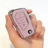 Tpu Car Key Case Cover For Toyota Auris Corolla Avensis Verso Yaris Aygo Scion Tc Im Camry 2/3/4 Buttons Remote Key Bag Rings