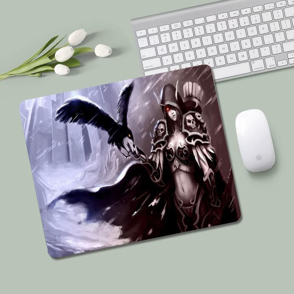 

World Of Warcraft Wow Mousepad INS Tide Small Office Student Gaming Thickened Pad Non-slip Cushion Mouse Pad for PC Mouse Carpet Not LockEdge 18x22cm