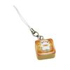 Multipurpose Lovely Cats Bread Keychains Charm Lovely Lanyard Pendant Decoration for Bags and Phones Stylish Outfits