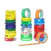 Residue-Free Water & Electricity Line Warning Tape for Site Floor Protection