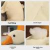 Big White Goose Plush Toy - Cute Sleep Pillow for Girls