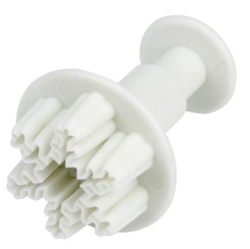 3pcs Snowflake Fondant Embossing Mold Plastic Spring Biscuit Mold Fondant Cake Mould Baking Tool