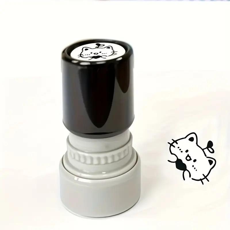 Cute Cartoon Black Kitten Stamp Lovely Shape Journal Stamps Diy Scrapbooking Decoration Collage Signets For Your Choice