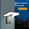 Outdoor Solar LED Wall Floodlight with Sensor - Waterproof Courtyard Lighting