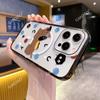 Japanese and Korean ins cartoon sausage puppy suitable for Apple 17pm cute mobile phone case 16/15 transparent magnetic protective case