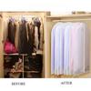 1pc PEVA Translucent Garment Covers Waterproof Clothing Storage Bags for Dust & Moisture Protection