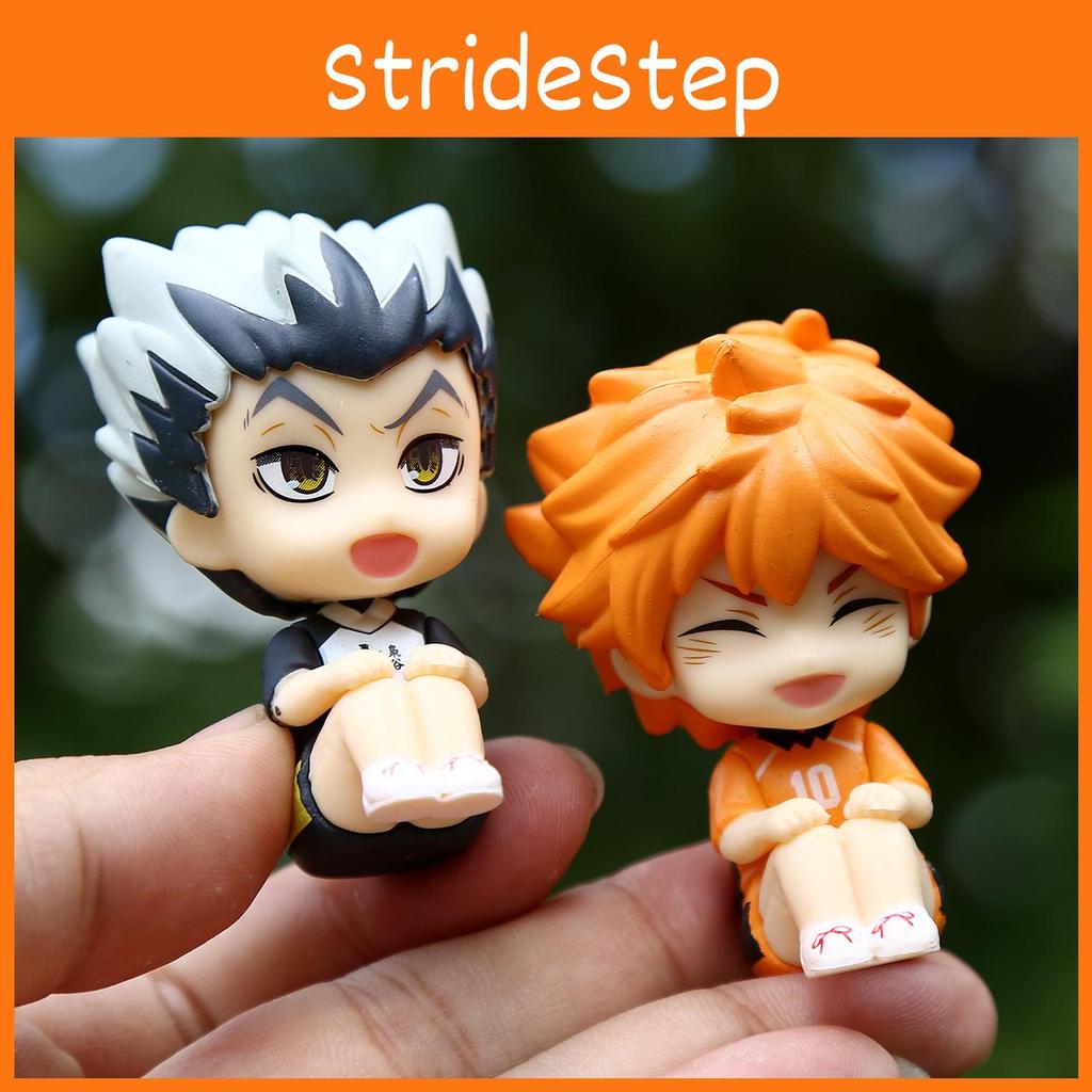 דמות PVC בישיבה מהאנימה הייקיו! פריט אספנות מתנה למעריצים ולילדים