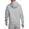 Nike Club Fleece Geborduurde Hoodie Met Pluche Voering Heren Tops Grijs FB7489-063