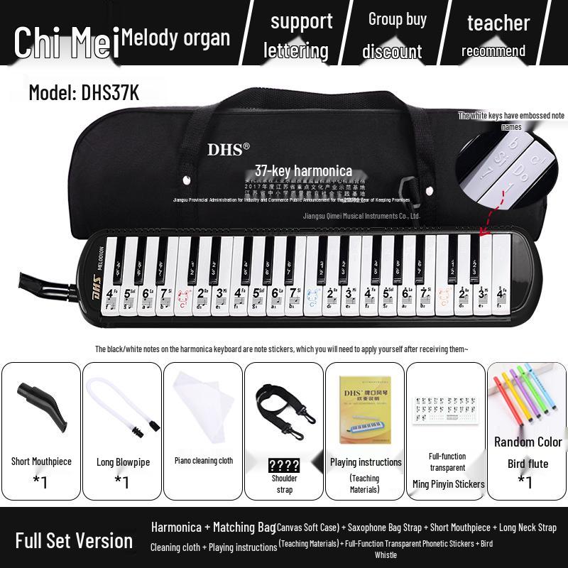 Chime 32/37-Key Harmonica: Perfect for Beginners, Students, and Professionals.