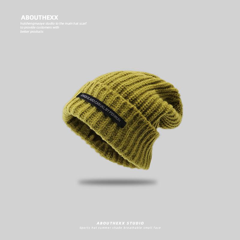 Cappello di Lana Carino con Orecchie d'Orso Giapponese per Donna in Autunno e Inverno Nuovo Caldo Cappello a Maglia che Mostra il Viso Protezione per Collo e Orecchie Cappello