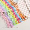 Colorful Chain Link Connector Rings for Jewelry Making and Keychains - Cute DIY Spring Clasp Pendants and Bag Accessories