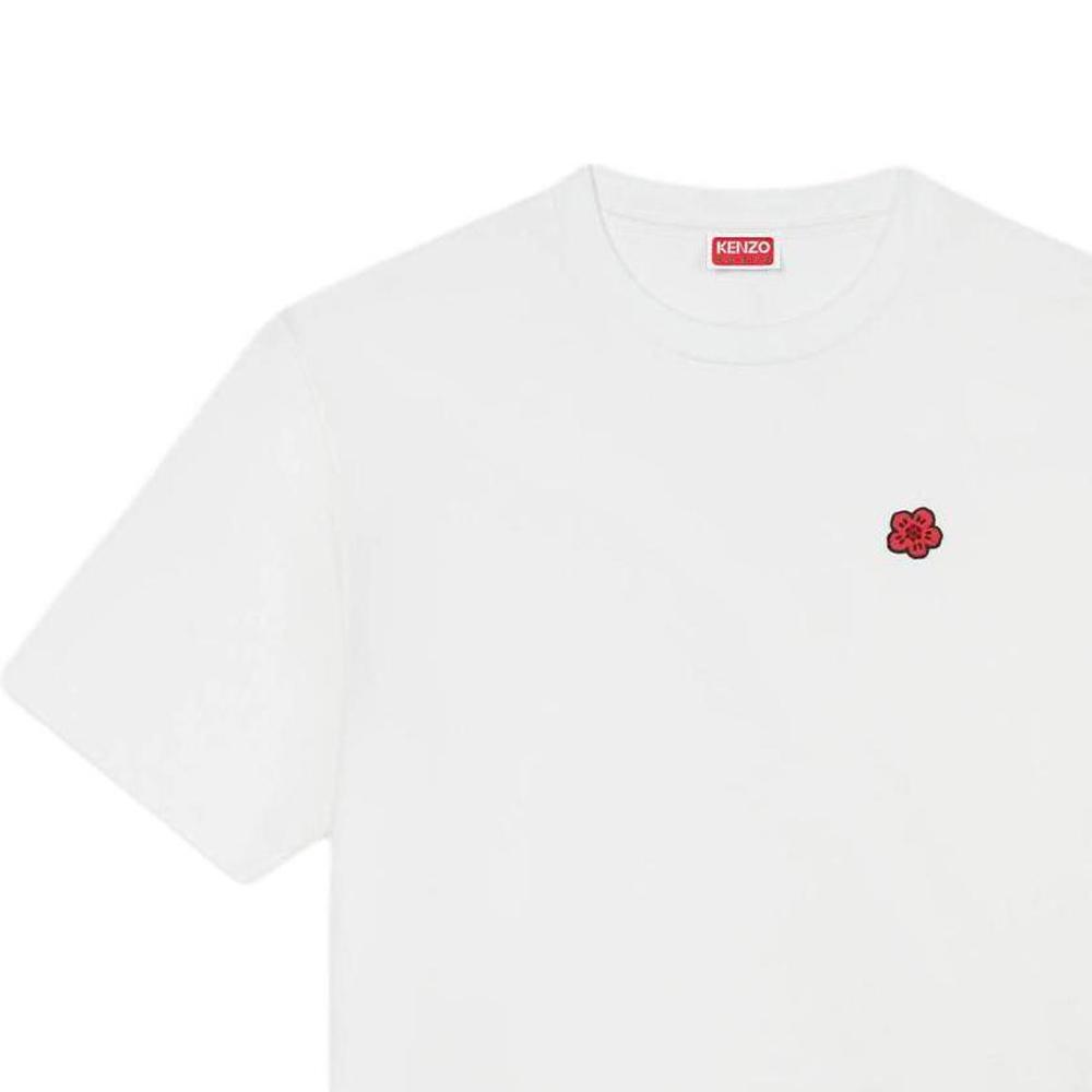 KENZO Boke Flower Embroidered Crewneck T Shirt FE65TS4744SG-02