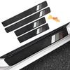 4pcs For Toyota Tacoma Cab Door Sill Plate Protector Scuffs Anti Scratch Cover