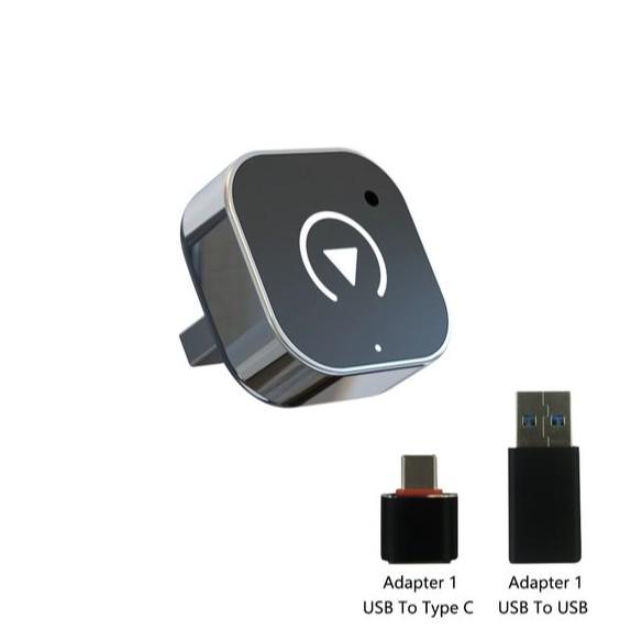 2in1 Wireless CarPlay Dongle Wireless Android Auto Adapter AI Smart Box For Car With Wired CarPlay For VW Toyota Nissan Honda