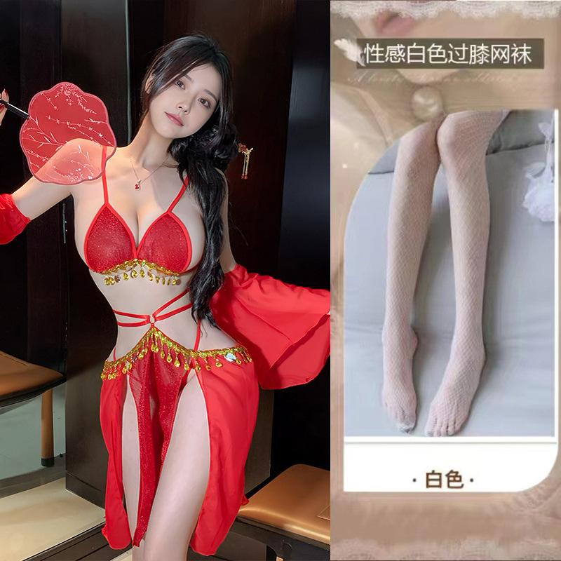 Sex underwear Exotic court Dunhuang retro sexy new fairy air fluttering princess nightdress Pure desire