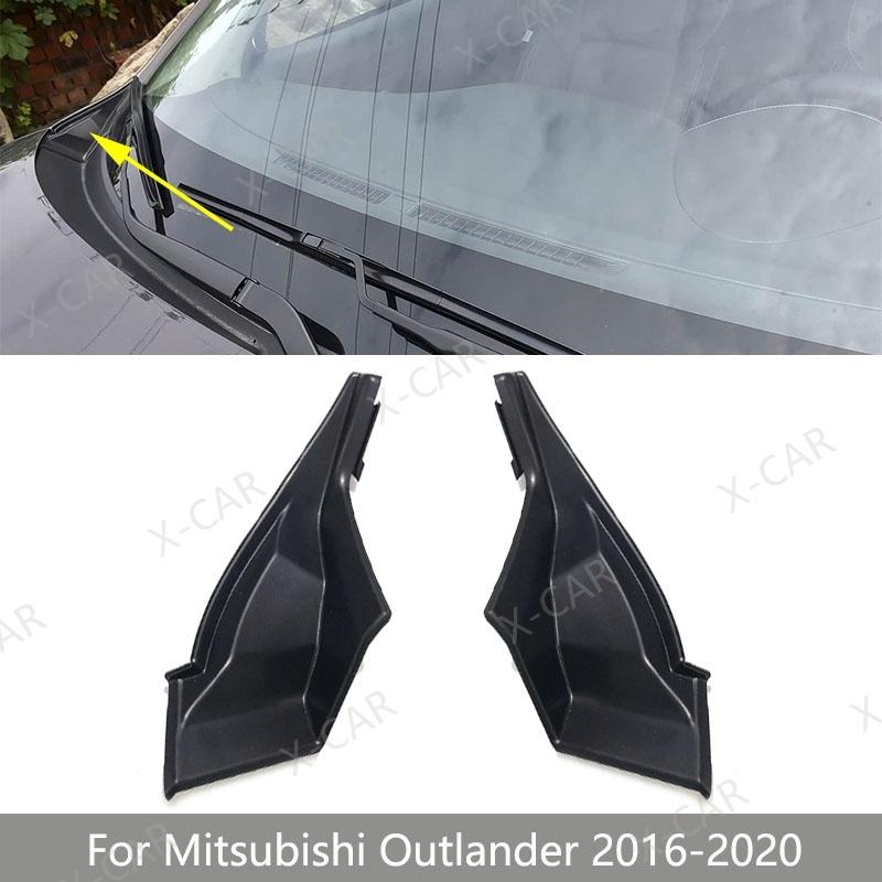 Car Front Windshield Wrap Corner Wiper Side Trim Cover Lid Plate For Mitsubishi Outlander 2016 2017 2018