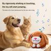 Music Vibration Bouncing Ball Bite Resistant Funny Interactive Squeaky Toys Talking Self-Moving for Dog Indoor Playing