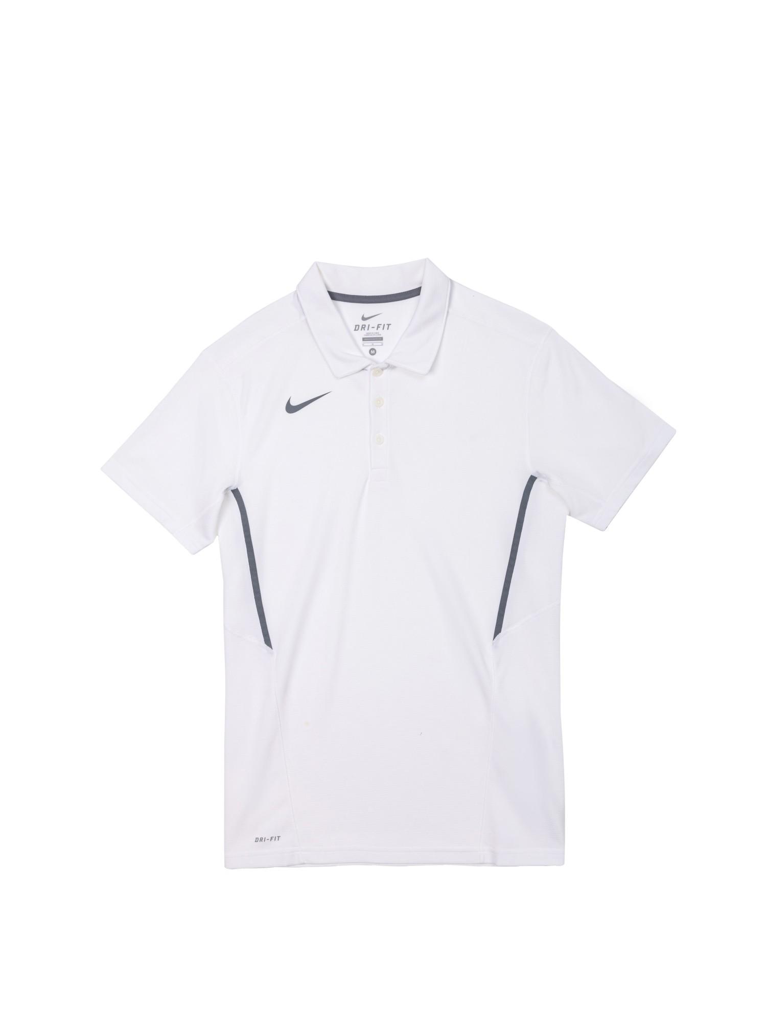 Nike Knitwear Men s White/White/Black Lapel Thin Other 703207-100 XXS