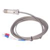 K Type Thermocouple Stainless Steel Snap Fit Spring Thermocouples for Temperature Sensor M12 3