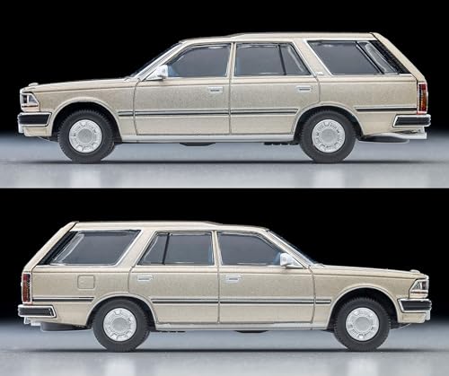 TOMYTEC Tomica Limited Vintage Neo 1/64 Scale LV-N244b Nissan Gloria Wagon V20E GL Yellowish Silver 1991 Model (Finished Model) 336181