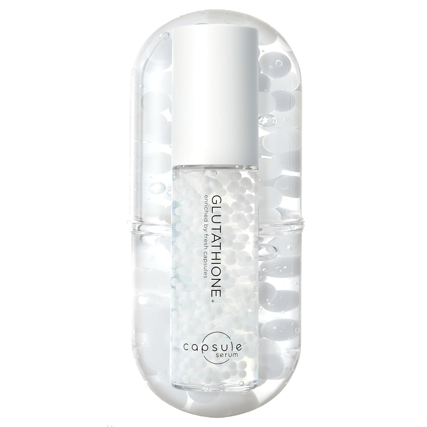 

Capsule Serum Shirotama Glutathione G Beauty Liquid 30ml Vitamin C Niacinamide Dullness Clarity Pores