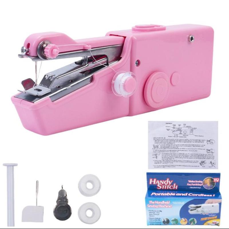Handheld Electric Sewing Machine Mini Portable Sewing Machine Convenient Clothing Sewing Tool