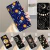 Sun Moon Face Phone Case Cover For Samsung Galaxy S24 S25 Ultra S21 S22 Ultra S10E Note 10 Plus Note 20 FE S23
