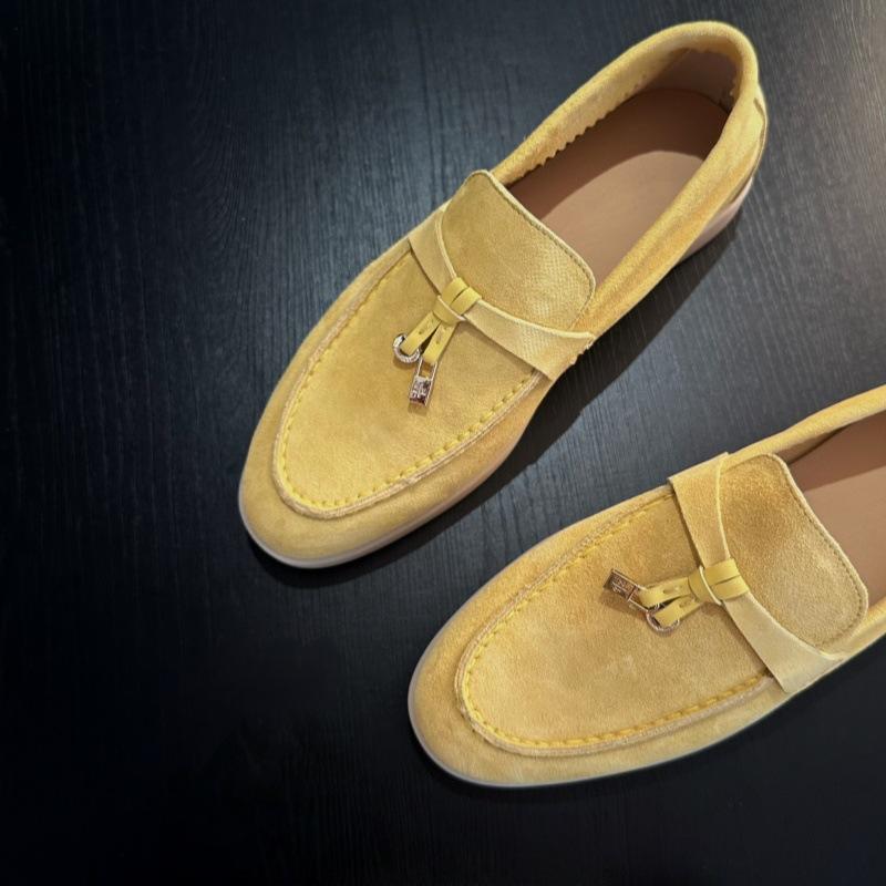 Pantofi loafers cu platformă la mijlocul gurii, cu cap rotund, pentru femei Doudou, noi 2025, pantofi mici din piele, pantofi casual, pantofi de un singur rând confortabili, cu talpă moale