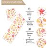 OWENIE Fall Table Runner for Kitchen Dining Table, Thanksgiving Autumn Printed Harvest Pumpk Maple Leaves Textured Fabric Halloween Holiday Home