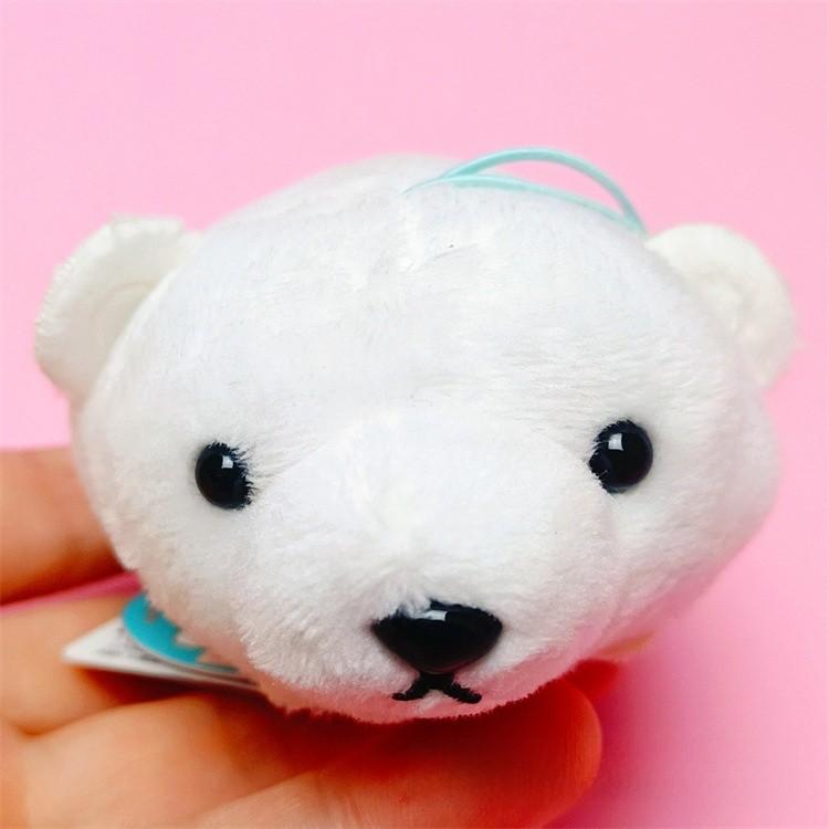 Bear Plush Toy Packable Keychain With Soft Short Pile For Kids And Collectors