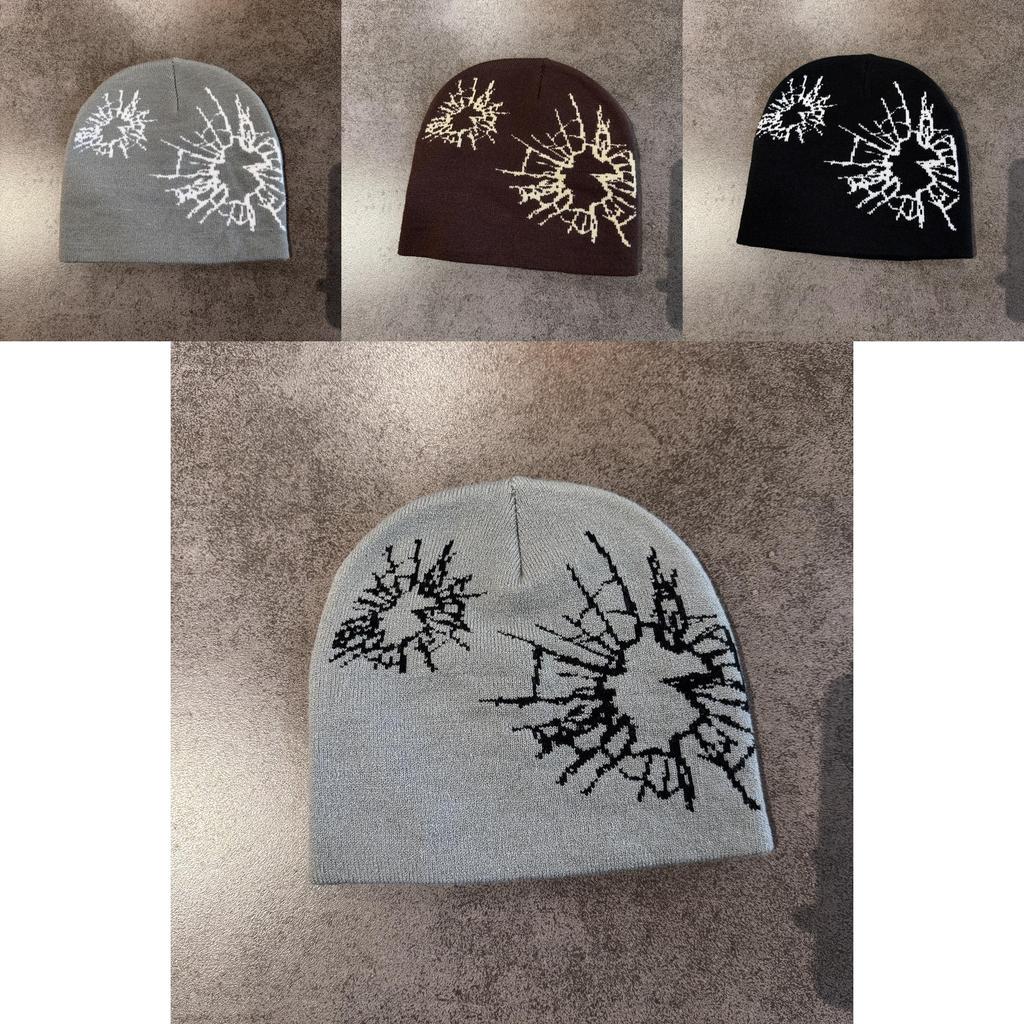 Modern Knit Cap With Acrylic Material For Autumn And Spring Comfort