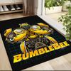 1Pc Transformers Optimus Prime Statue Carpet Rug Customizable Soft Washable Antislip Home Living Room Sofa Mats Personalized Rug 091782