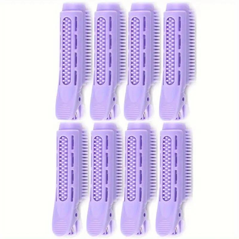 8pcs Easy-Use Hair Volumizing Clips, Instant Lift for Bangs & Rollers, Secure Grip for Women's DIY Hairstyles