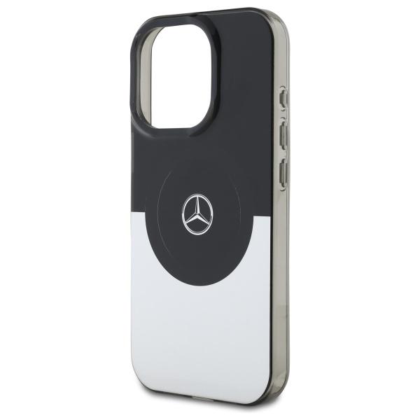 Mercedes Mehmp16X23Hbigk Iphone 16 Pro   Max 6.9 Czarny Srebrny/Black Silver Hardcase Double Layer Bicolor Magsafe