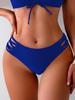 Women’s Mid-Waist Bikini Briefs - European & American Style
