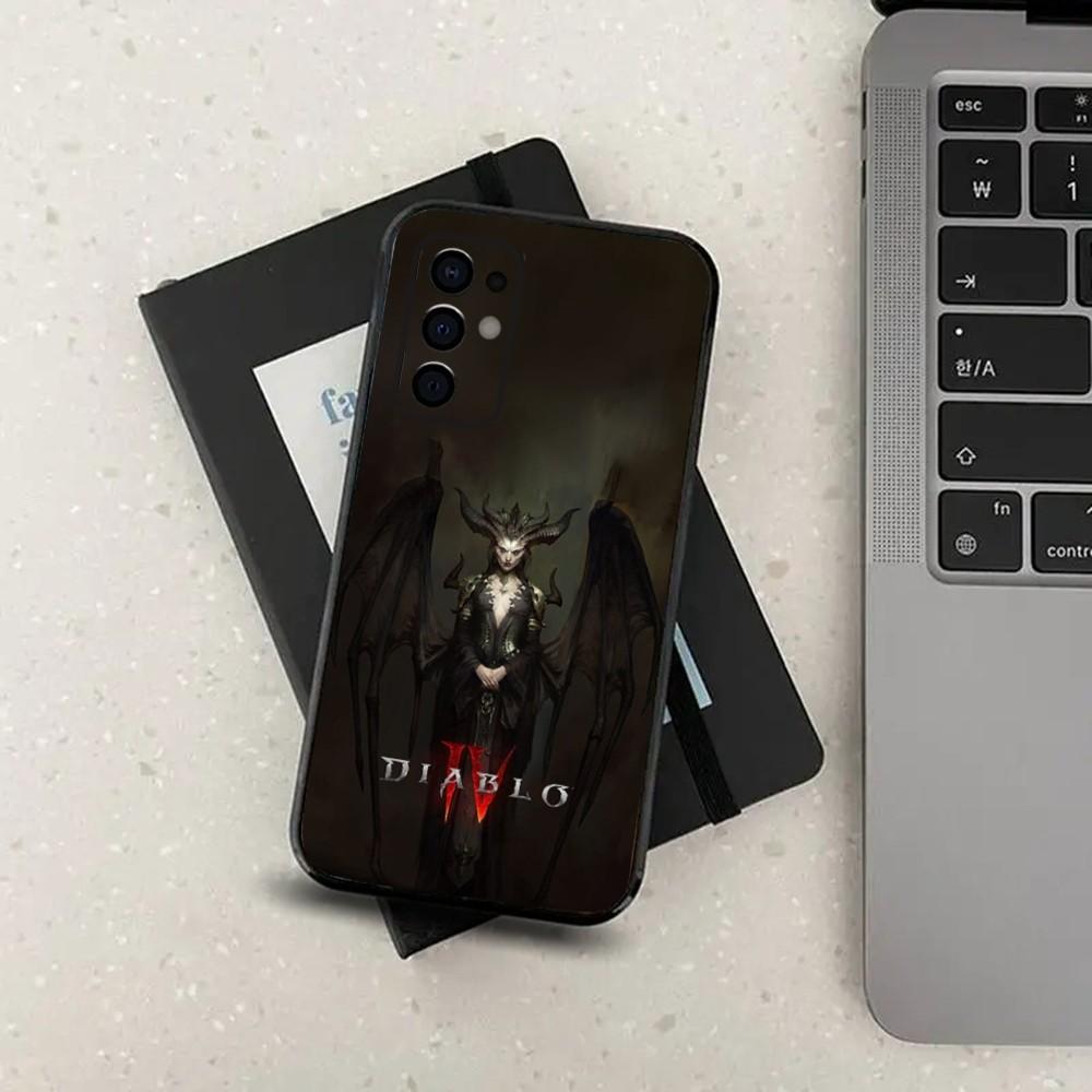 Game D-Diablo IV Phone Case For Samsung S24,S21,S22,S23,S30,Ultra,S20,Plus,Fe,Lite,Note,10,9,5G Black Soft Cover