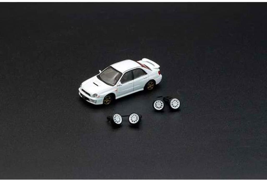 BM CREATIONS Subaru 2001 Impreza WRX White RHD 64B0082