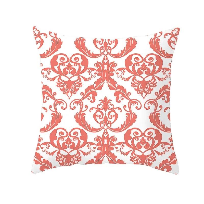 Living Coral Pillow Case   Peach Home Throw  Cover Cushion