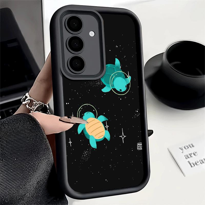 Phone Case for Samsung Galaxy A17 A16 A15 A14 A13 Cartoon Ocean Sea Turtle A56 A36 A26 A55 A35 A25 A54 A34 A24 A53 A33 A23 A07 A