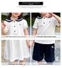Summer Boys' Sailor Collar & Girls' Academy Style Dress Set - Children's Trendy Sibling Outfits.
