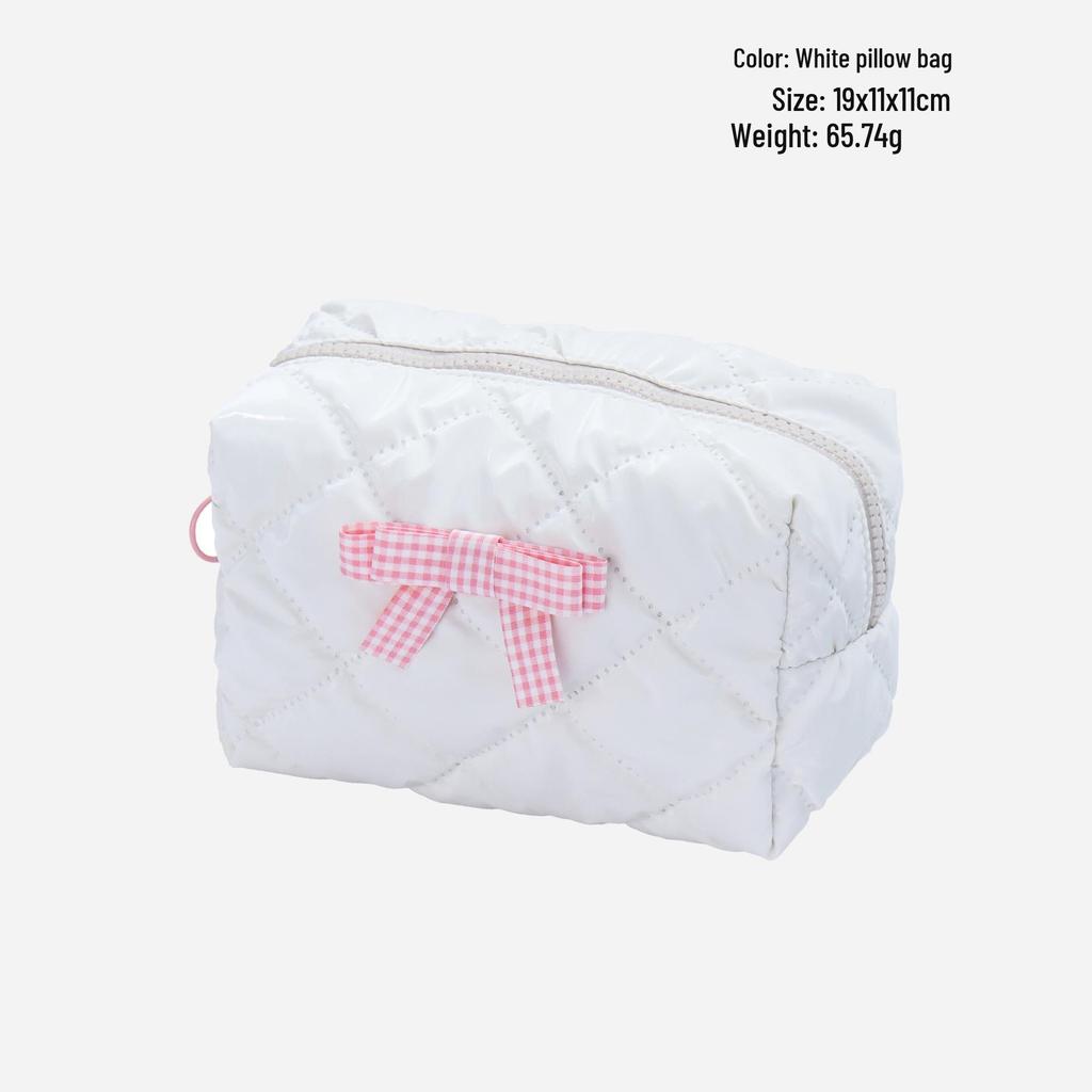 Compact Waterproof Makeup Bag - Stylish Coin & Earphone Pouch for Women