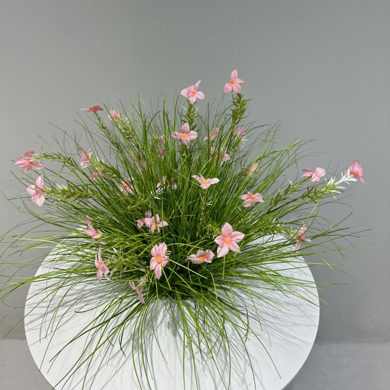 Artificial Grass Ball Ornament for Indoor Landscaping and Photography 