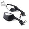 Motorcycle LED Rearview MIrror with LED Turn Signal Light Side Mirrors For Ninja ZX 10R ZX-10R 2011-2015 2016-2020 H2 2014-2015